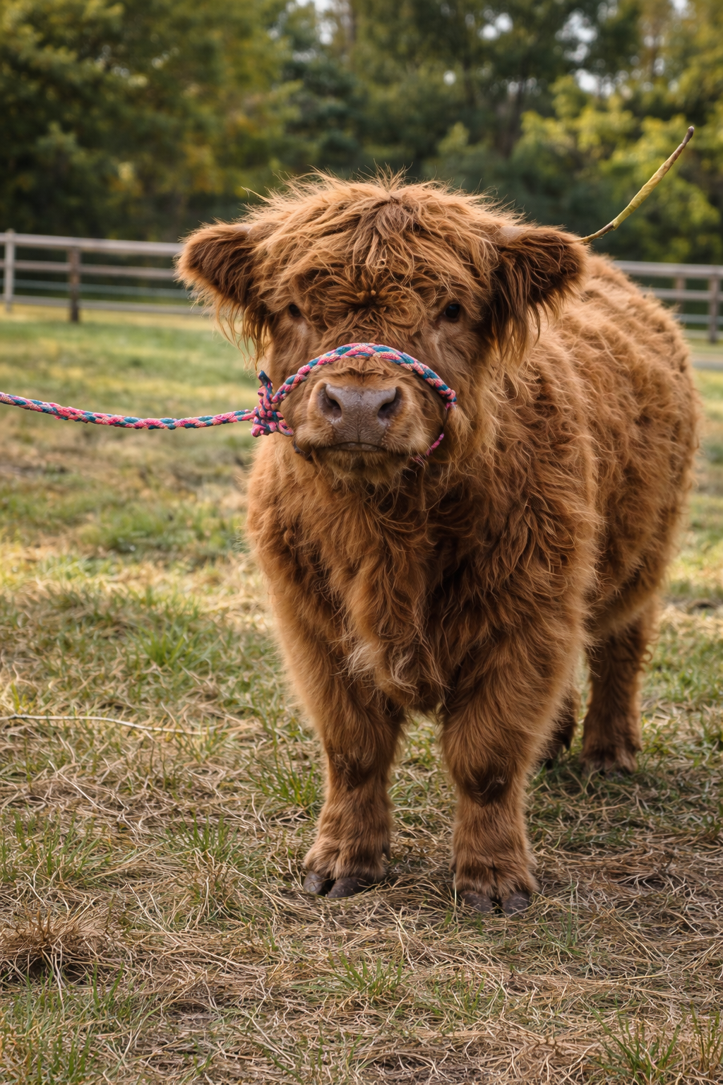 Two Highland cows